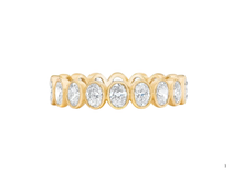 Load image into Gallery viewer, Oval Bezel Eternity Ring
